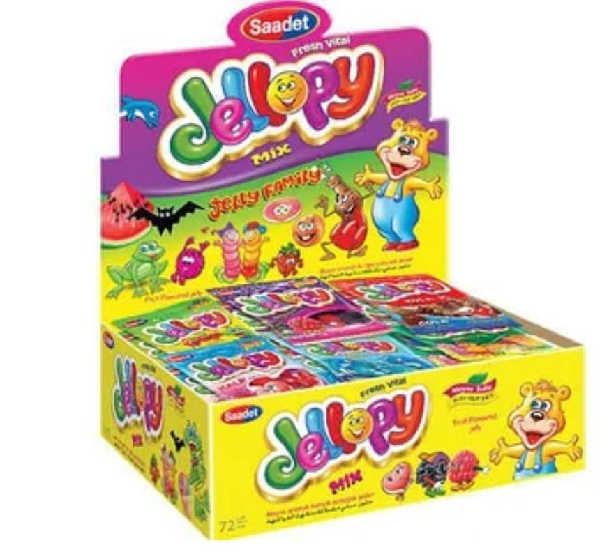 Jelly Family 4pcs mix set
Жевательный мармелад Jellopy "Микс"