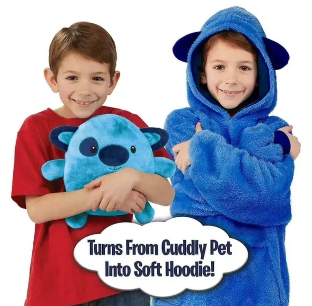 Huggly Hoodies Kids One Size 3-10y