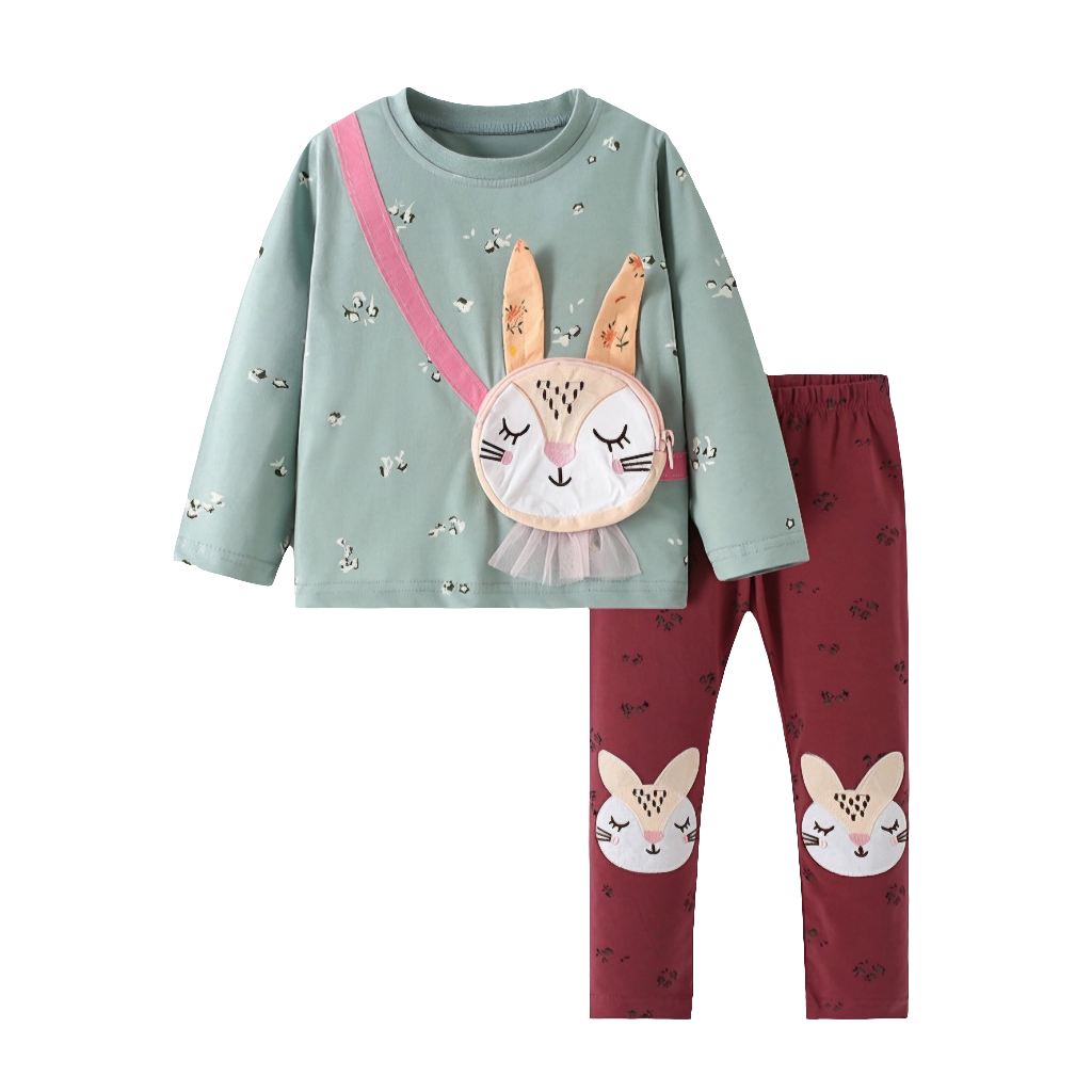 Pijama For Girl Cotton 100% Size 1-8y