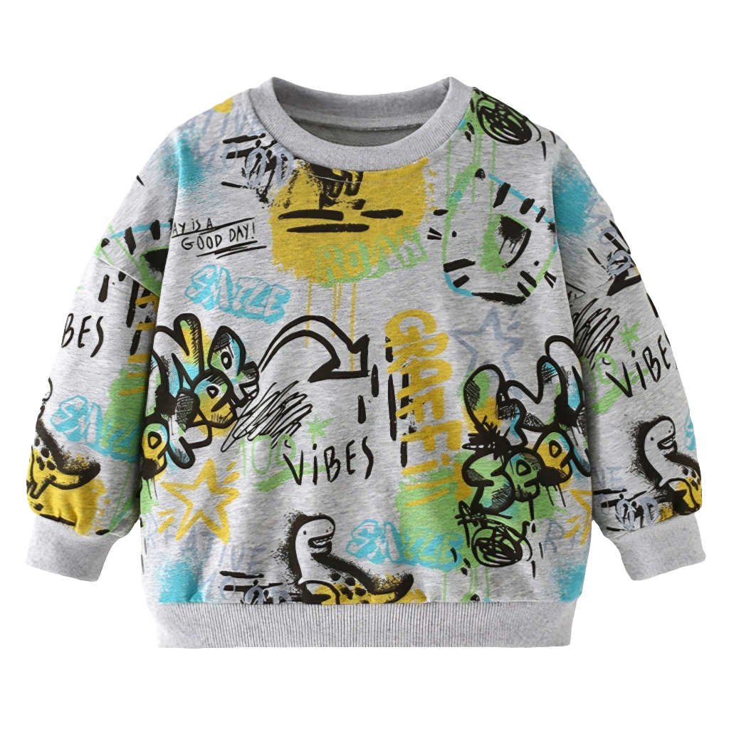 Cotton Sweater Long Sleeve Size 1-8y