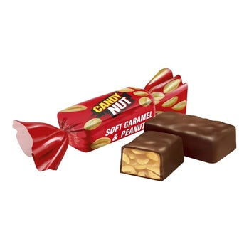 Glazed candies Roshen Candy Nut Caramel with Peanuts 200 g