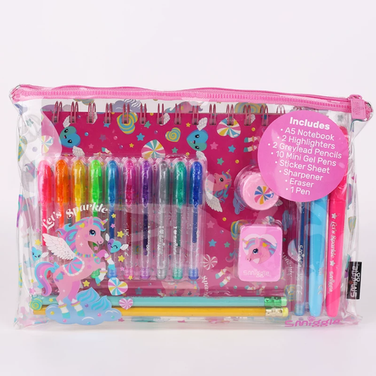 Smiggle Stationery Kit A5 Unicorn Design