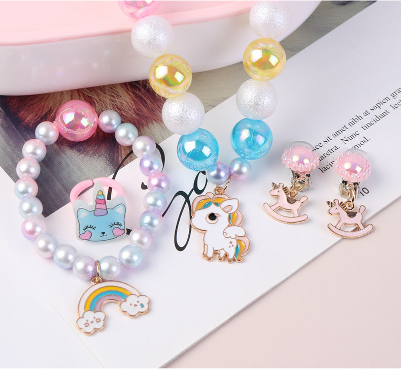 Unicorn Jewelry Set for Girls | Ages 3+