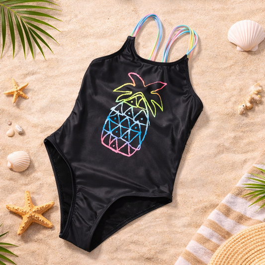 Girls Swimwear – Pineapple | Size 6–36month