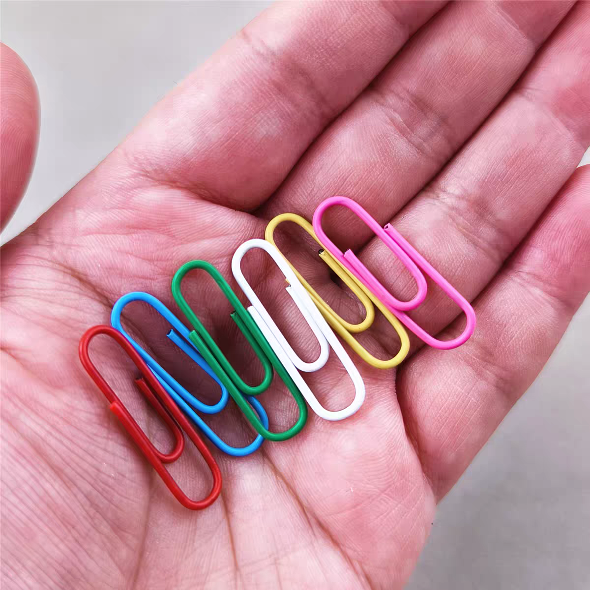 Coloured Paper Clips | 100 Pcs Pack