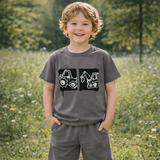 Tshirt Cotton Truck | Size 3-10y