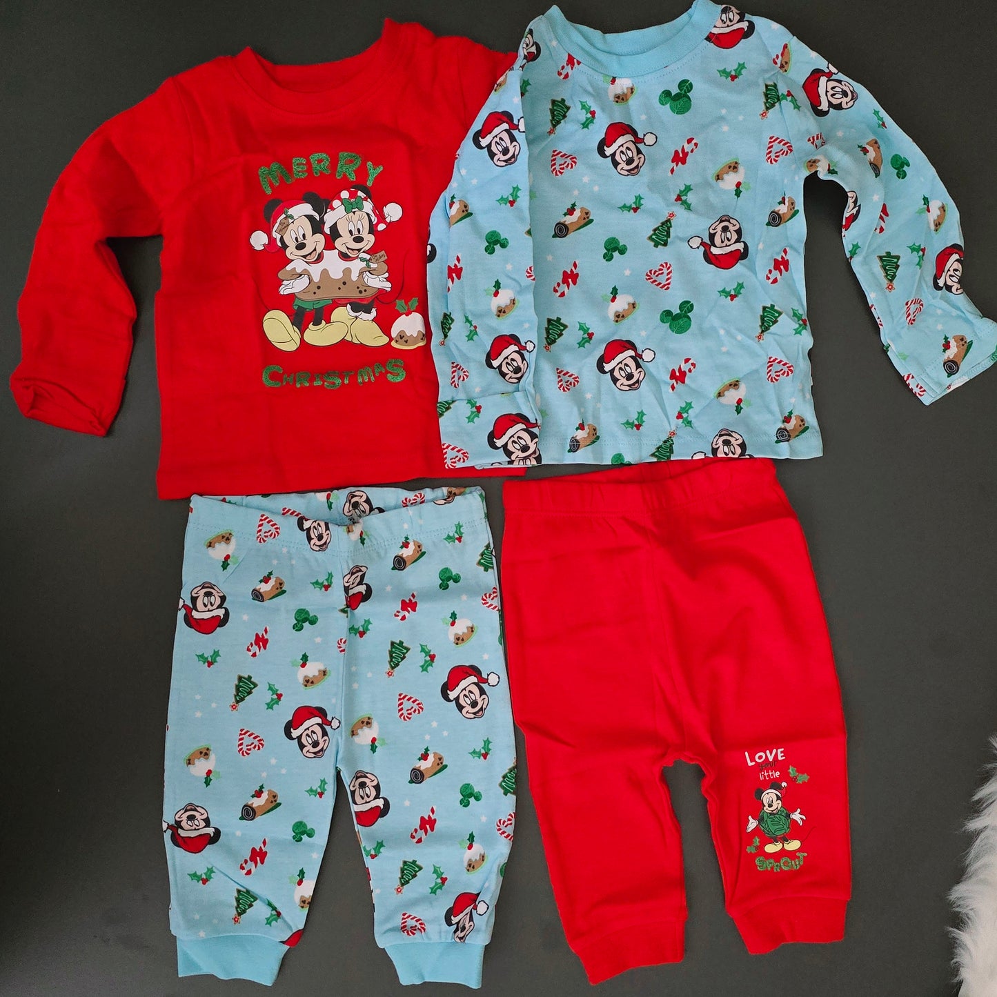 Christmas Set 2 Pijamas George 3-6month