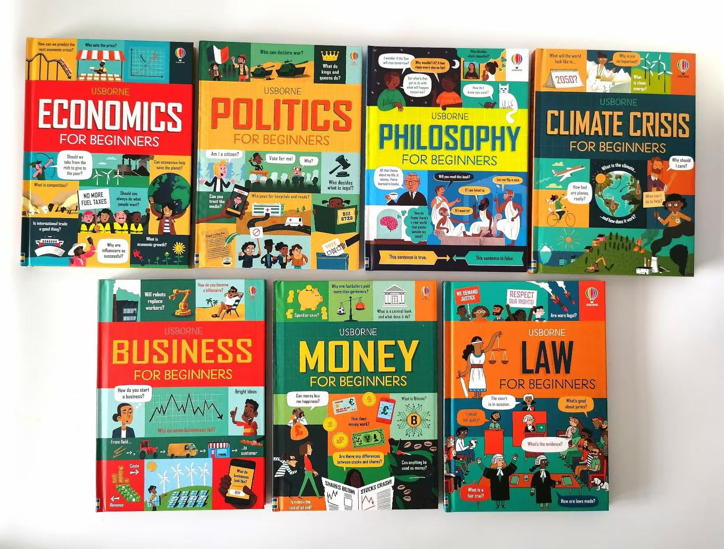 Usborne For Beginners 7 Books Set | Hard Cover | 8+