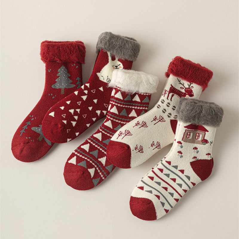 Christmas Warm Cozy Socks One Size