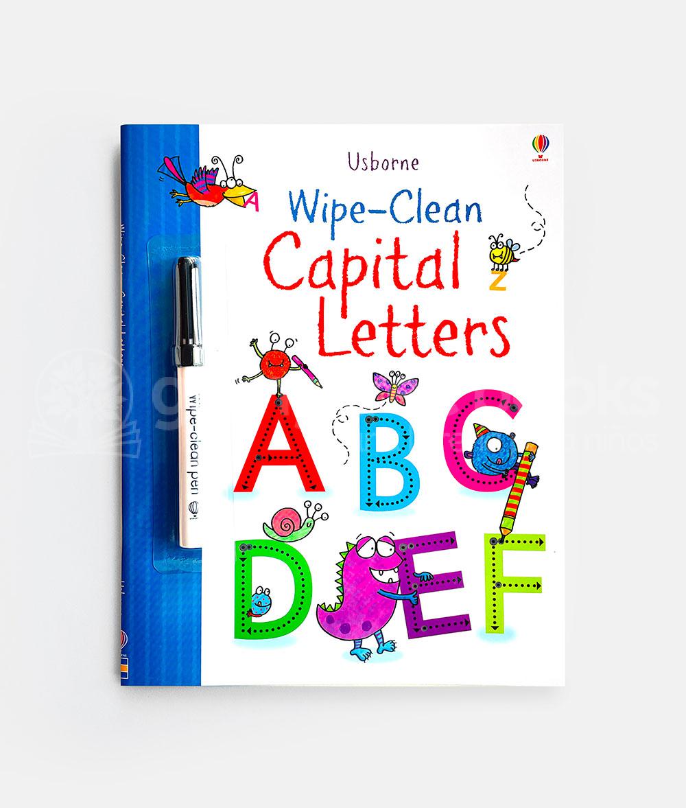 Usborne Wipe-Clean Books For Kids | Soft Cover | 3+