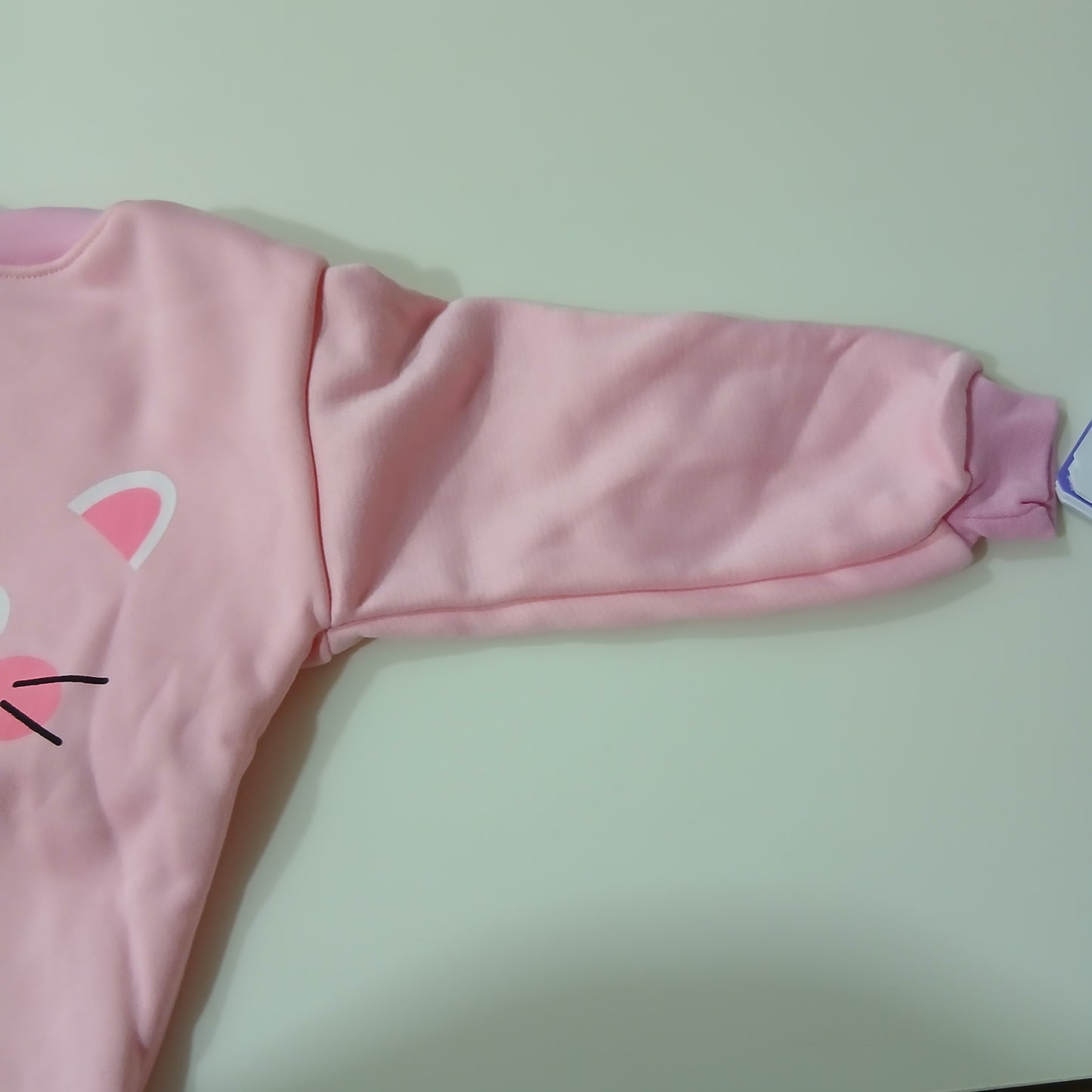 Pijama Warm For Girls Cat Design Size 2-3y
