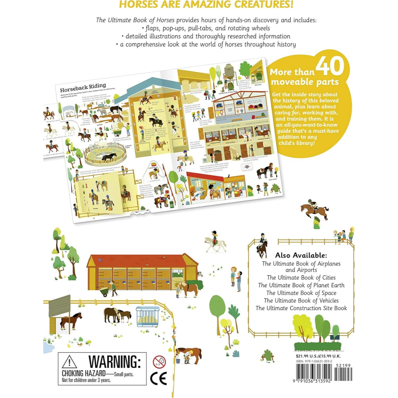 Big Ultimate Book Of Horses | Hardcover | 5+
