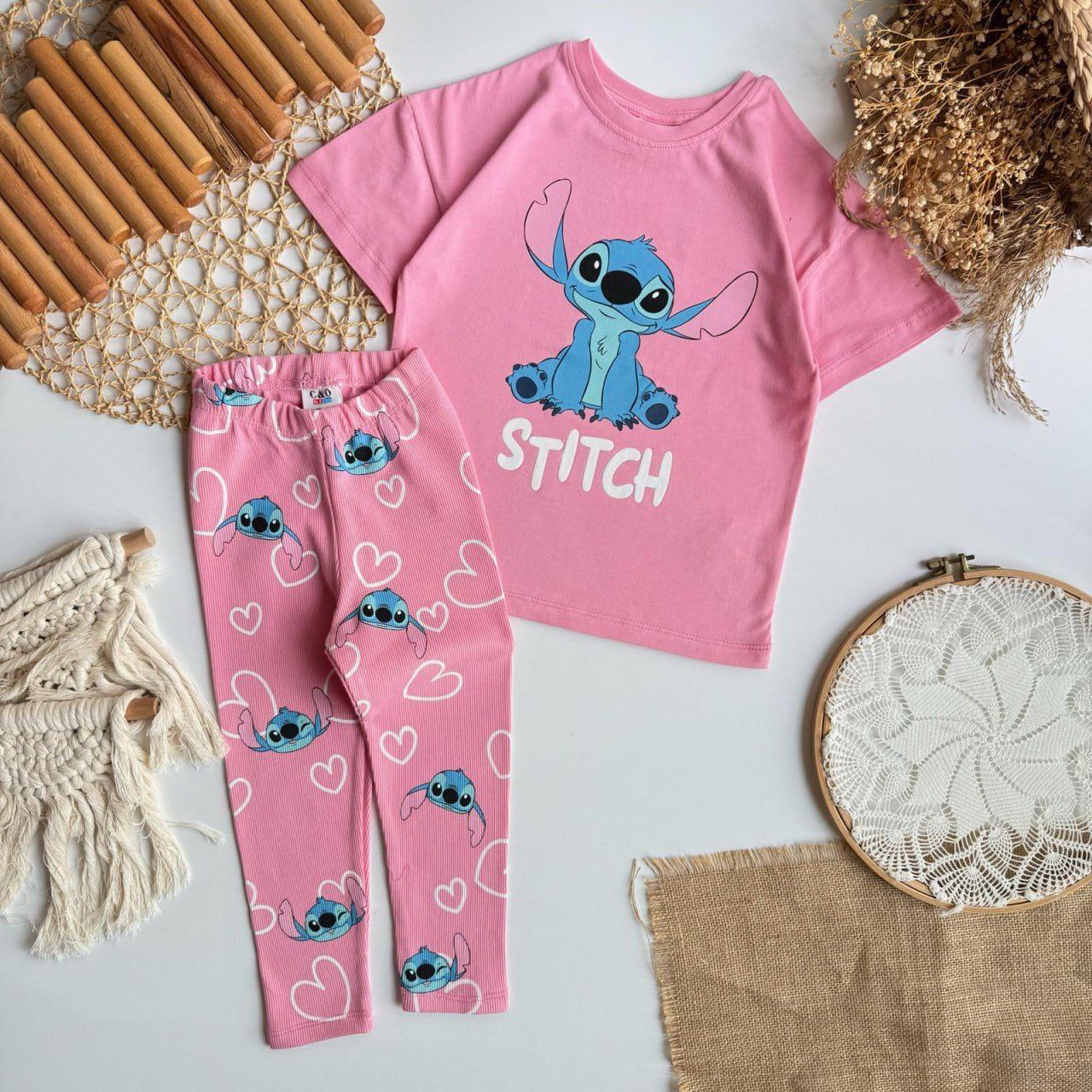 Girls Cotton Stitch – Soft Summer Outfit | Size 2-8y