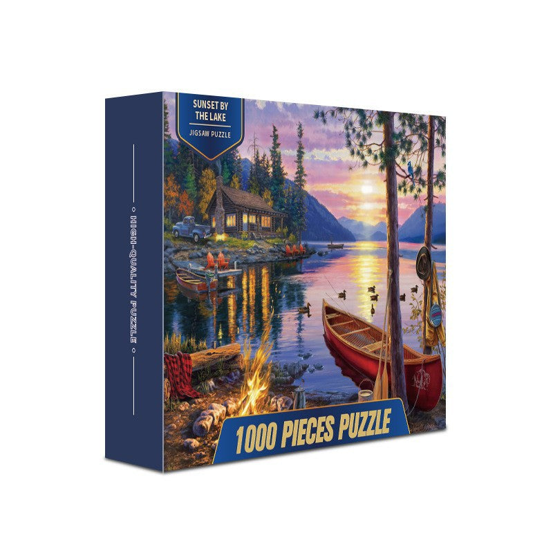 1000-Piece Jigsaw Puzzle Collection – 70 × 50 cm