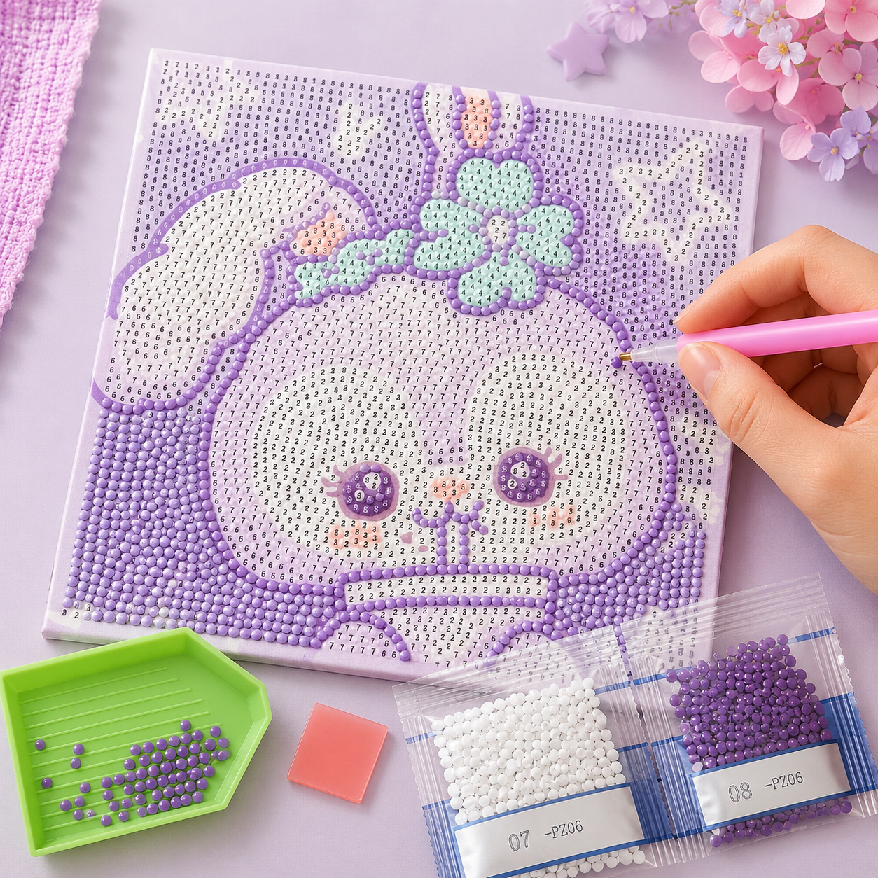 Kids DIY Diamond Painting Kits – Cute Character