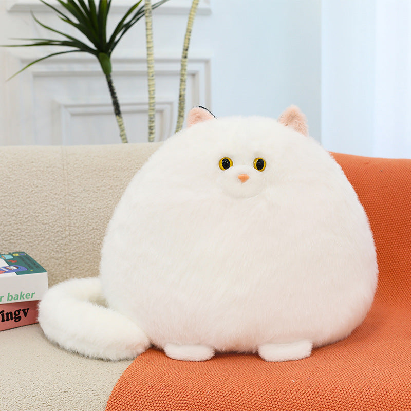 Chubby Cat Plush Pillow – Super Soft | 35cm & 45cm | 3+