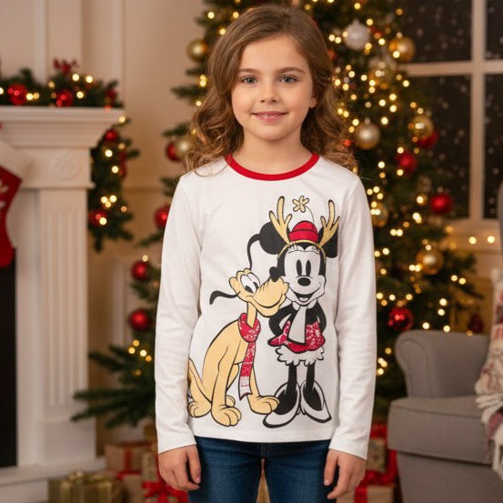 Christmas Cotton Top George Age 11-12y