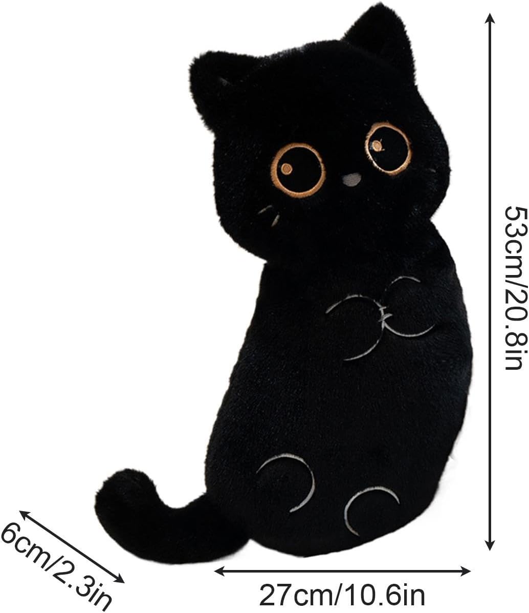 Cute Cat Plush Cuddle Pillow – 53 cm
