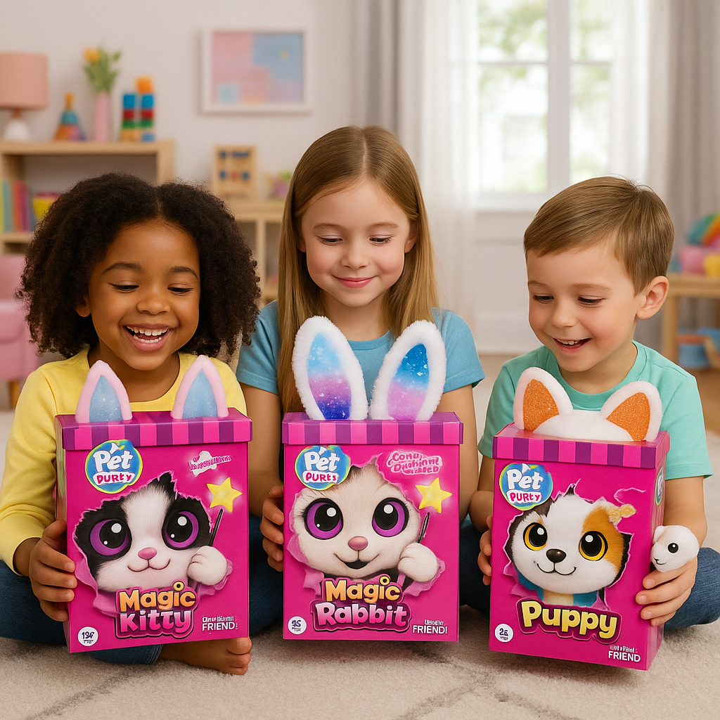 Magic Pet Furry Surprise Box Plush Toy