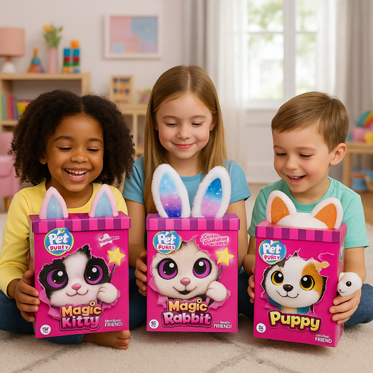 Magic Pet Furry Surprise Box Plush Toy