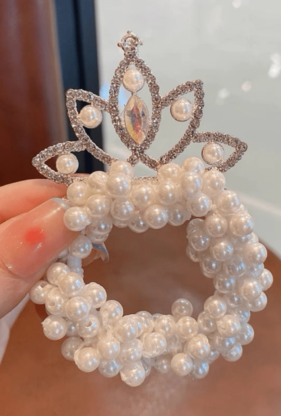 Hair Tie Princess Crown For Kids Pack Of 2 Pcs