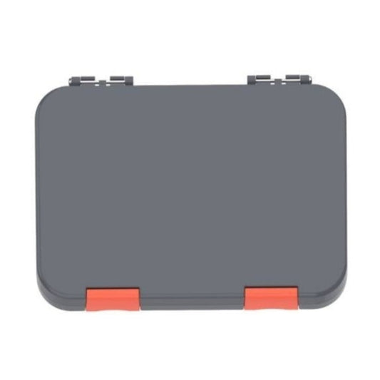 Super High-quality Lunch box for School  No design  Grey Size 21x15x5cm