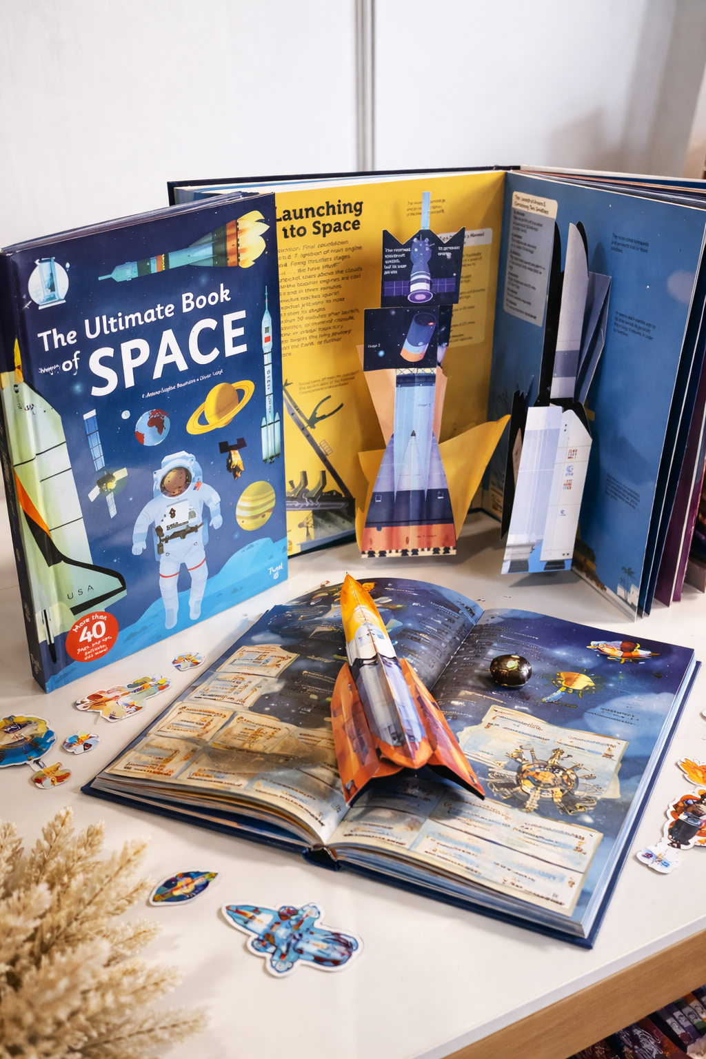The Ultimate 3D Pop-Up  Book of Space | Hard Cover | 5+