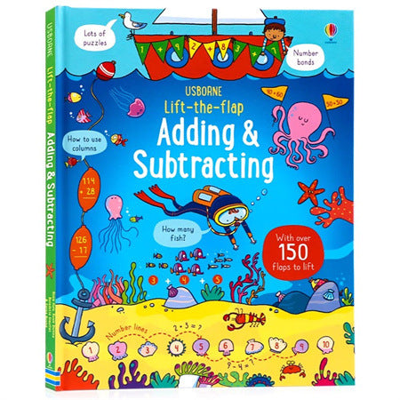 Usborne Lift-the-Flap Book | Hard Cover | 6+