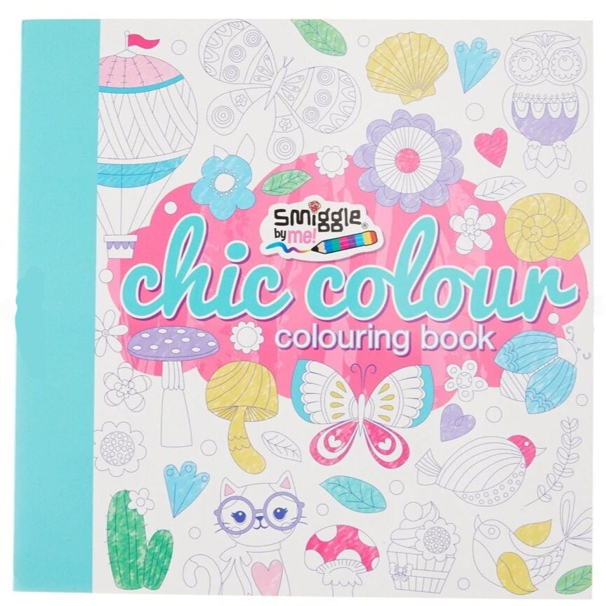 Smiggle By Me! Chic Colour - Colouring Book | 40 Pages | 6+