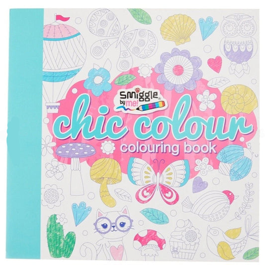 Smiggle By Me! Chic Colour - Colouring Book | 40 Pages | 6+
