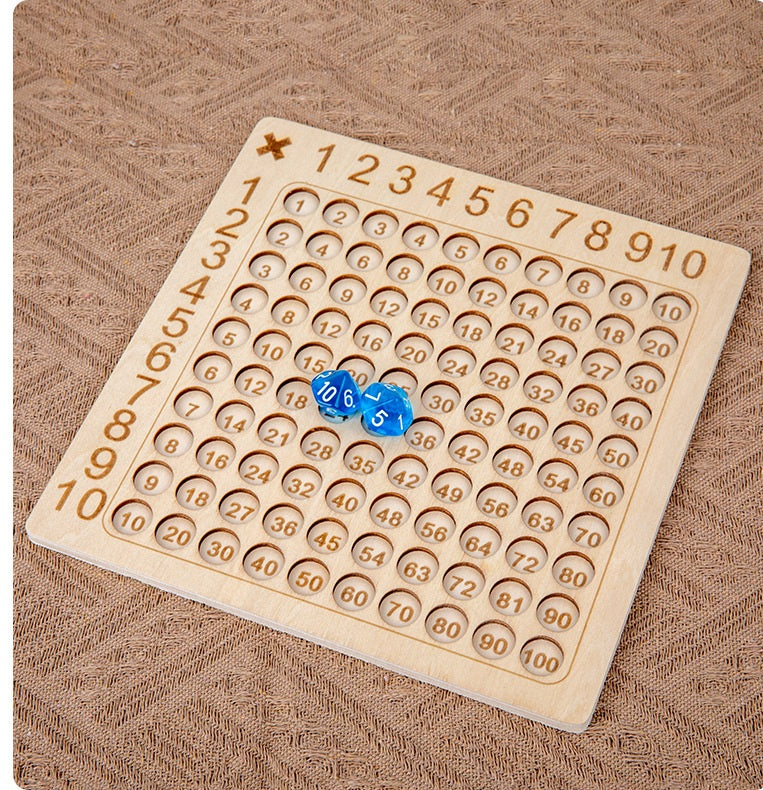Wooden Multiplication Board Game | 36+ Months