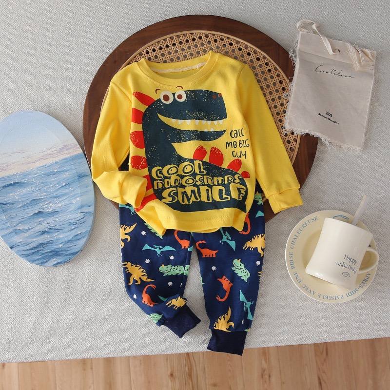 Pyjama Coton 100% Dinosaur Design | 1-6y