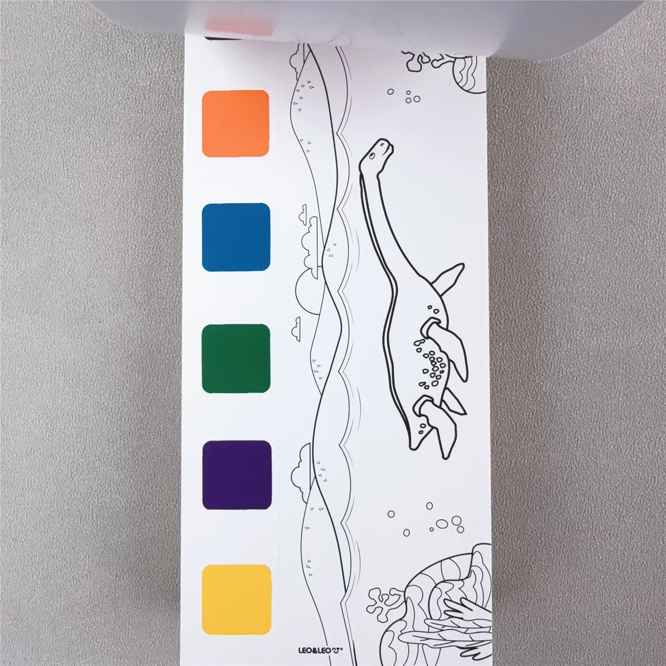 Dino Water Coloring Book | 4+