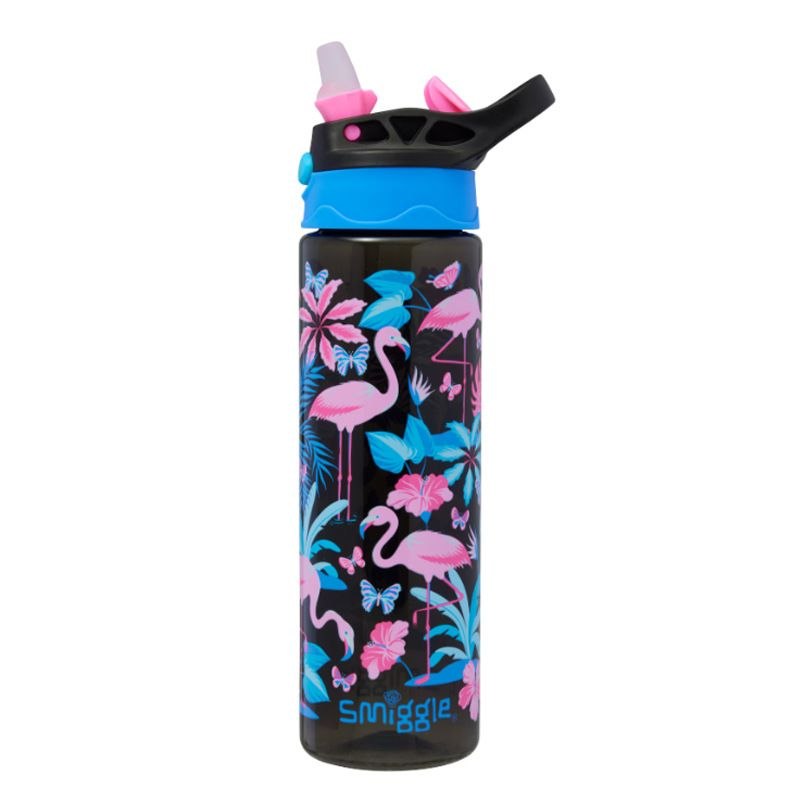 Smiggle Water Bottle | Flamingo | 650ml
