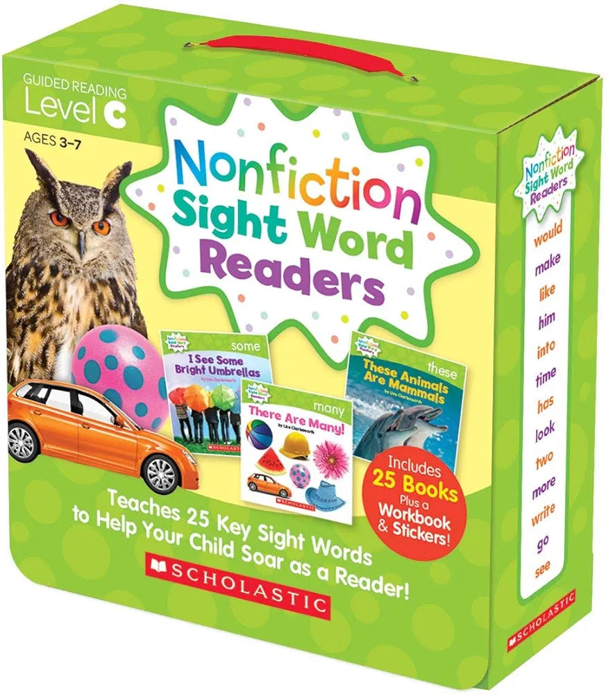 Nonfiction Sight Word Readers | 25 Books | Level A-D