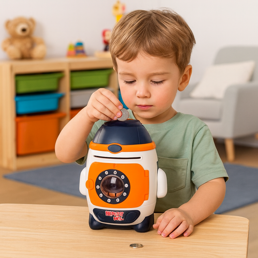 Space Rocket Money Bank