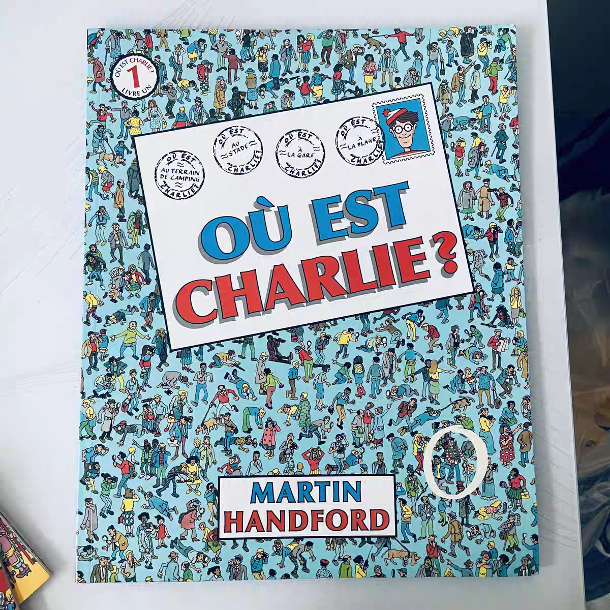 Où Est Charlie? By Martin Handford- French Book | Soft Cover | 5+