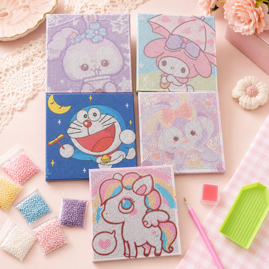 Kids DIY Diamond Painting Kits – Cute Character