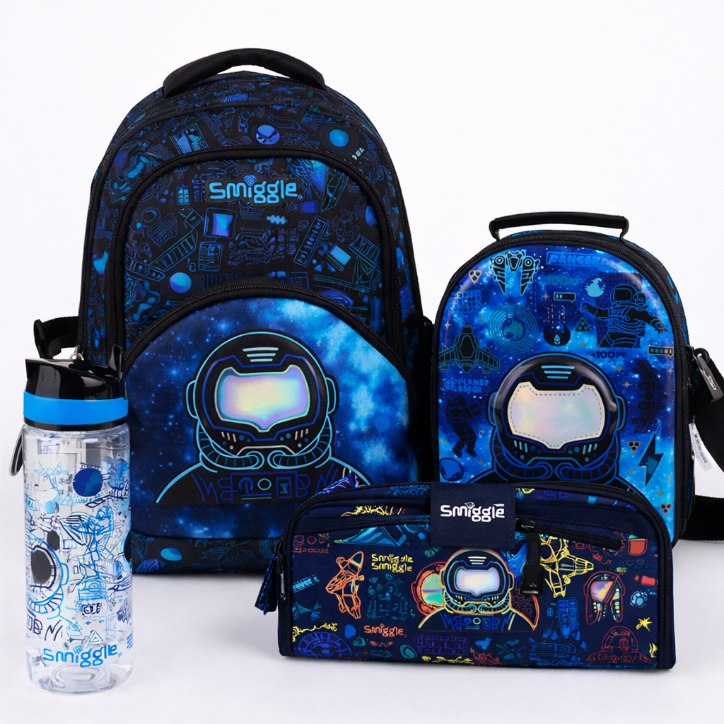 Smiggle Blue Astronaut | Space | Build Your Own Set
