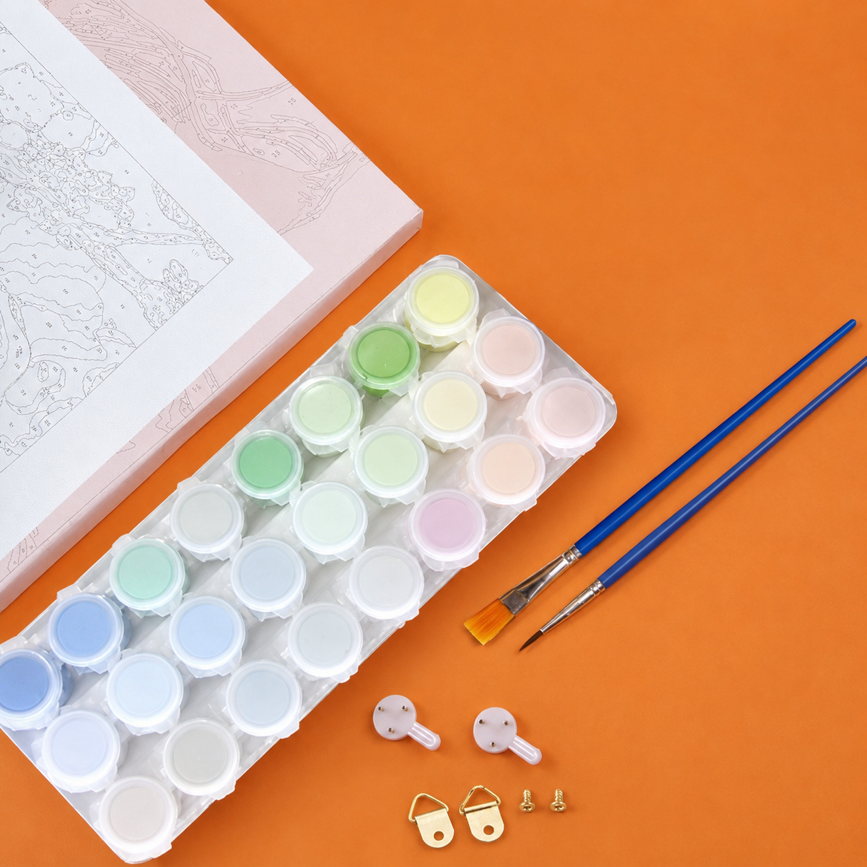 DIY Paint by Numbers Canvas Kit | 40×50cm