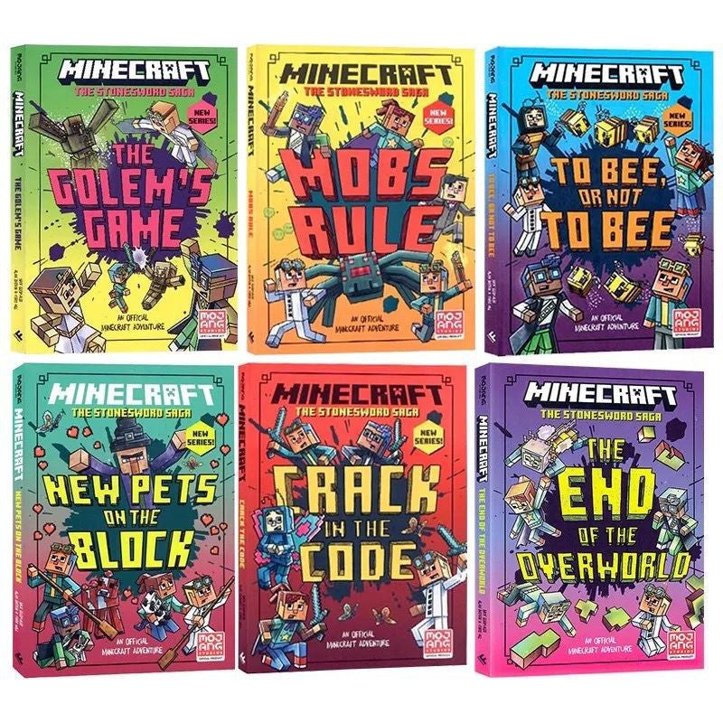 Minecraft Season 2 Stone Sword Legend 6 Books | Soft Cover | 5+