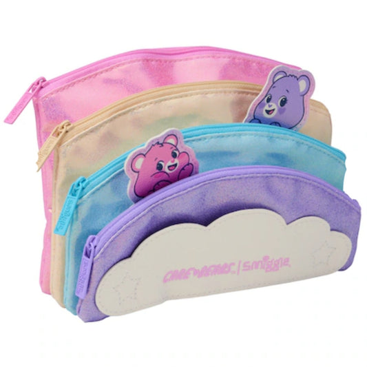 Smiggle Pencil Case Care bear |  Multi Pocket
