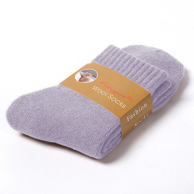 Wool Warm Winter Socks One Size 36-42