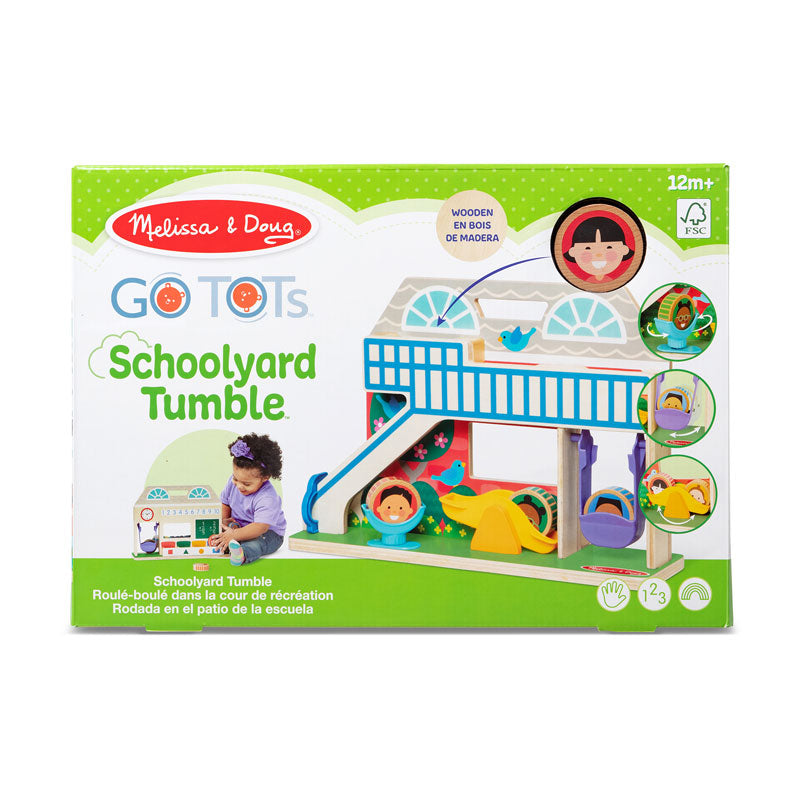 Wood Toy Melissa & Doug Go Tots Schoolyard Tumble