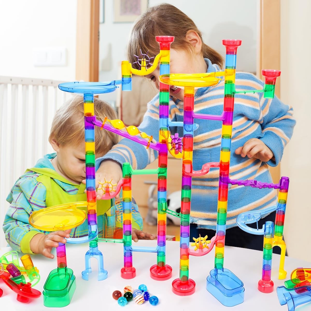 Marble Run Building Set for Kids | 150pcs | 3+