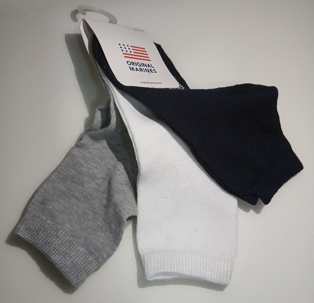 3 Pairs Socks Cotton For Kids Size 4-5y