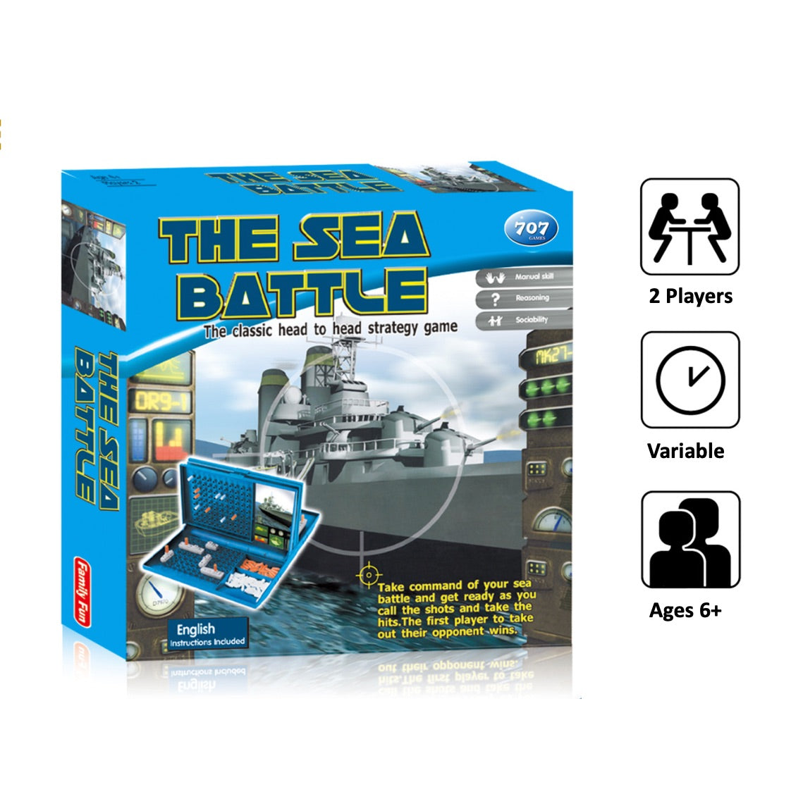 The Sea Battle Strategy Board Game