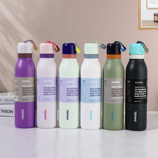 Owala Bottle Stainless Steel - FreeSip | Leak-proof | Twist | 710ml