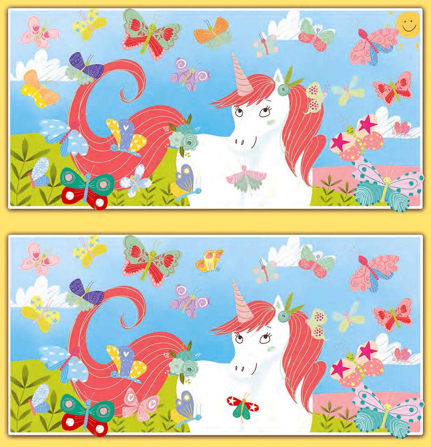 Magical Unicorn Spot the Differences Activity Book