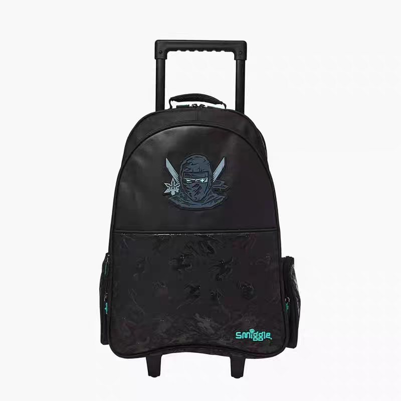 Smiggle Backpack | Light Up Wheels | Ninja